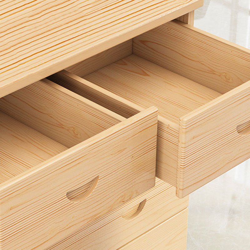 Modern Solid Wood Storage Chest Dresser Vertical Chest Without Mirror Clearhalo 'Bedroom Furniture' 'Dressers & Chests' 'dressers_chests' 'furn' 'furn_dressers_chests' 'Furniture' 5814977