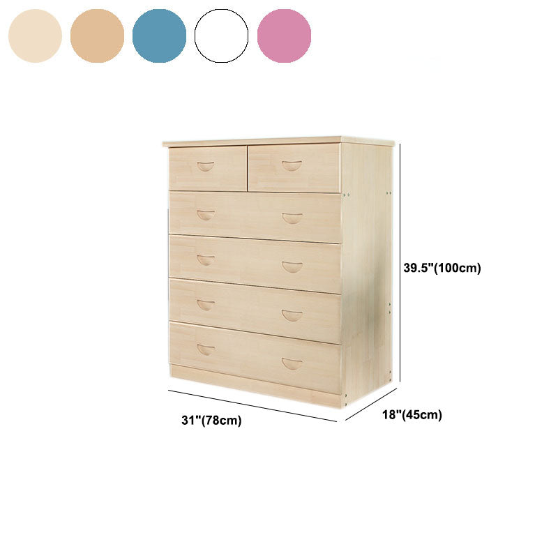 Modern Solid Wood Storage Chest Dresser Vertical Chest Without Mirror Clearhalo 'Bedroom Furniture' 'Dressers & Chests' 'dressers_chests' 'furn' 'furn_dressers_chests' 'Furniture' 5814995