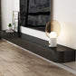 Contemporary Floating TV Console Black/White/Gray TV Stand with Drawers Black Clearhalo 'furn' 'furn_tv_stands_entertainment_centers' 'Furniture' 'Living Room Furniture' 'TV Stands & Entertainment Centers' 'TV Stands & Media Storage Furniture' 'tv_stands_entertainment_centers' 5815130