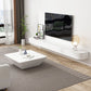 Contemporary Floating TV Console Black/White/Gray TV Stand with Drawers Clearhalo 'furn' 'furn_tv_stands_entertainment_centers' 'Furniture' 'Living Room Furniture' 'TV Stands & Entertainment Centers' 'TV Stands & Media Storage Furniture' 'tv_stands_entertainment_centers' 5815133