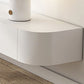 Contemporary Floating TV Console Black/White/Gray TV Stand with Drawers Clearhalo 'furn' 'furn_tv_stands_entertainment_centers' 'Furniture' 'Living Room Furniture' 'TV Stands & Entertainment Centers' 'TV Stands & Media Storage Furniture' 'tv_stands_entertainment_centers' 5815136