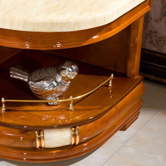 European TV Cabinet Living Room Bedroom Floor Classic TV Console with Cabinet Clearhalo 'furn' 'furn_tv_stands_entertainment_centers' 'Furniture' 'Living Room Furniture' 'TV Stands & Entertainment Centers' 'TV Stands & Media Storage Furniture' 'tv_stands_entertainment_centers' 5815160
