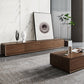 Meuble TV nordique, meuble de salon en noyer, petite Console de meuble TV familial
