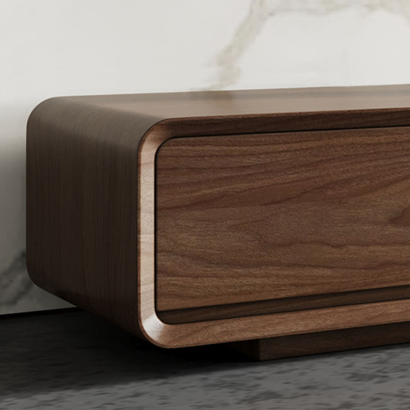 Meuble TV nordique, meuble de salon en noyer, petite Console de meuble TV familial