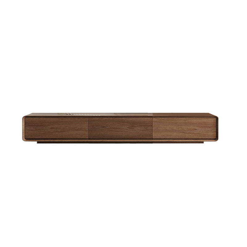 Meuble TV nordique, meuble de salon en noyer, petite Console de meuble TV familial