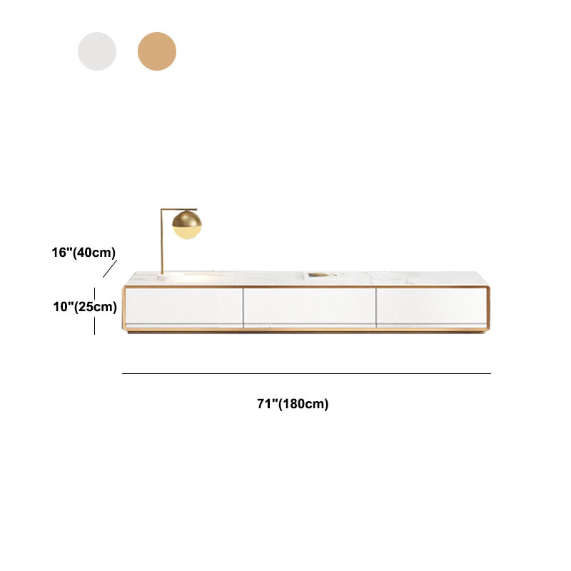 Nordic Simple TV Cabinet Modern Luxury Floor TV Cabinet for Living Room Clearhalo 'furn' 'furn_tv_stands_entertainment_centers' 'Furniture' 'Living Room Furniture' 'TV Stands & Entertainment Centers' 'TV Stands & Media Storage Furniture' 'tv_stands_entertainment_centers' 5815210
