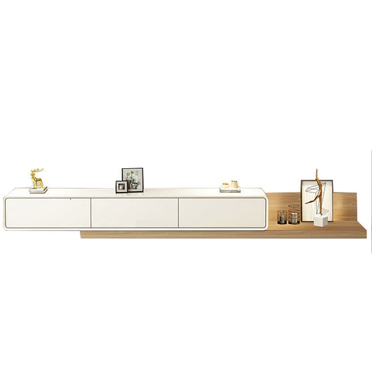 Console TV TV 3-Drawer Stand TV regolabile, 16,5 "D x 11,5" H