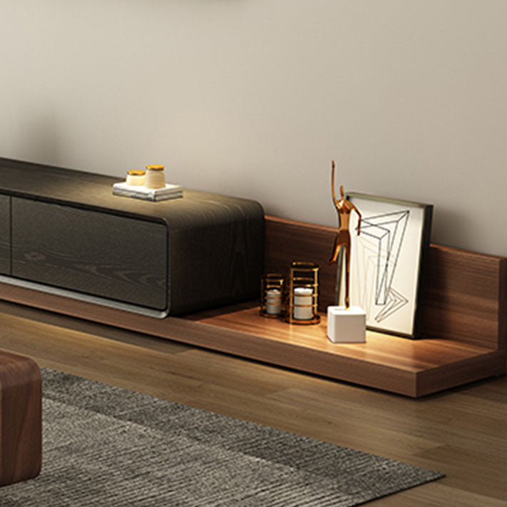 Console TV TV 3-Drawer Stand TV regolabile, 16,5 "D x 11,5" H