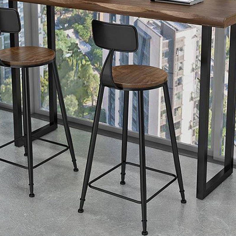 Set tavolo da bar moderno da 1/3 pezzi Tavolo da bancone rettangolare in legno di pino con sgabelli per balcone