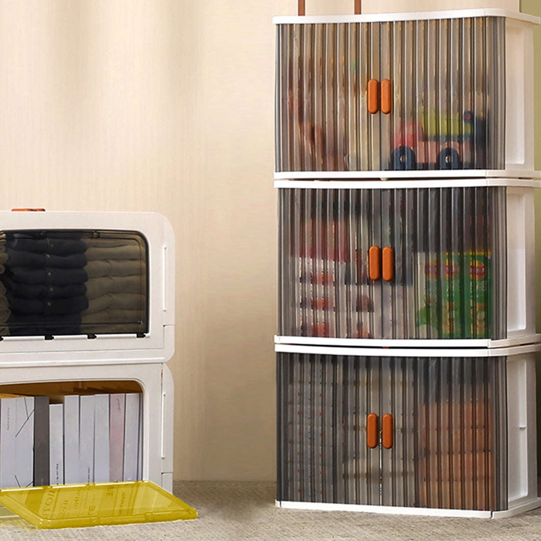 Moderne stijl houten garderobe plastic vrijstaande garderobe kast voor slaapkamer