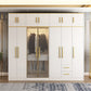 Contemporary Style Wardrobe Wooden Wardrobe Closet with Door