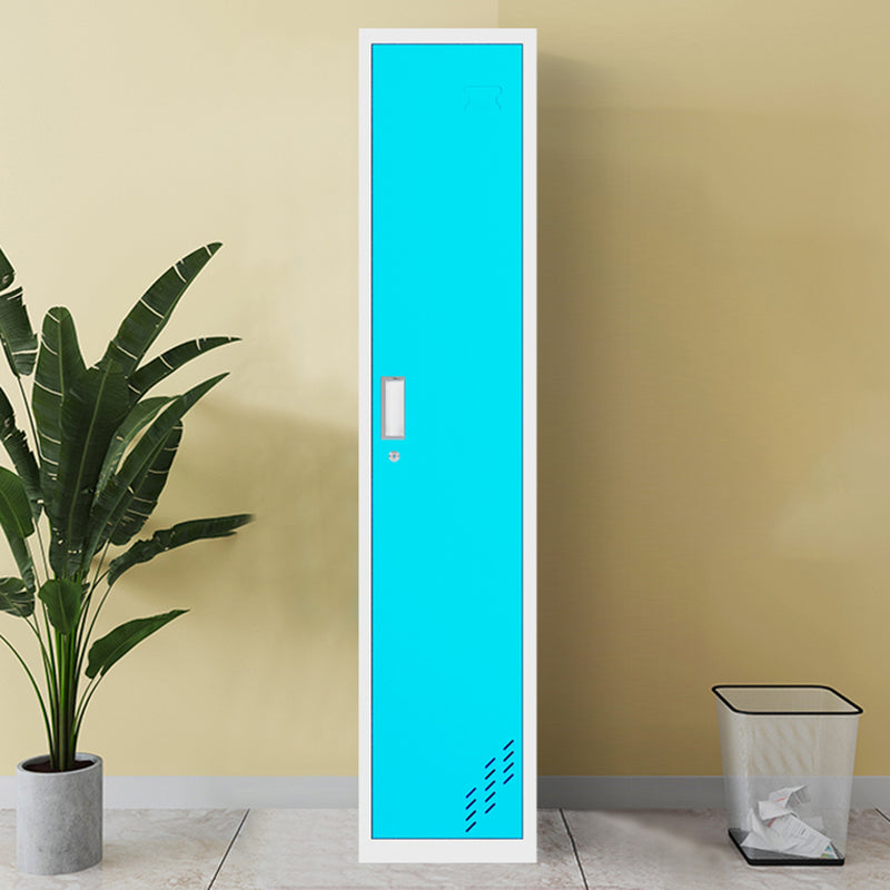 Contemporary Steel Wardrobe Armoire Hinged Wardrobe Cabinet for Home