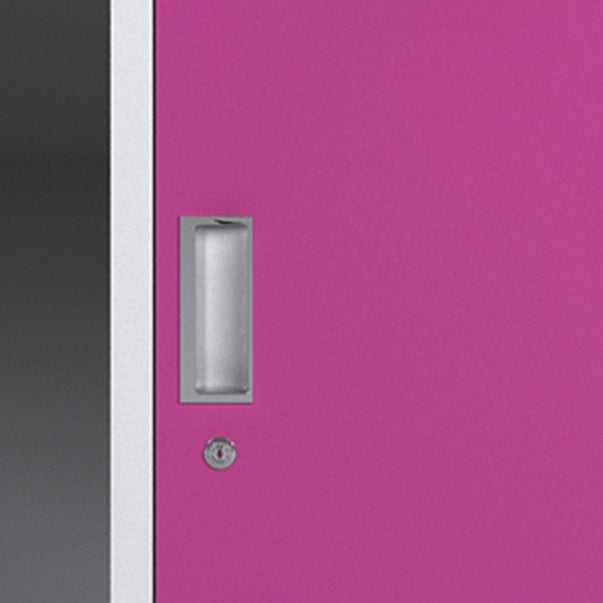 Contemporary Steel Wardrobe Armoire Hinged Wardrobe Cabinet for Home