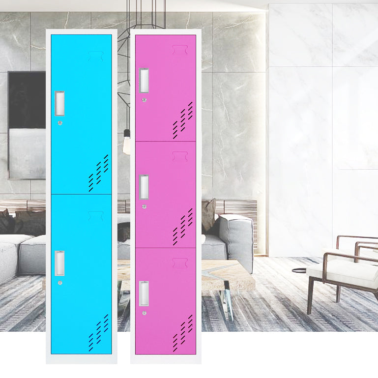 Contemporary Steel Wardrobe Armoire Hinged Wardrobe Cabinet for Home