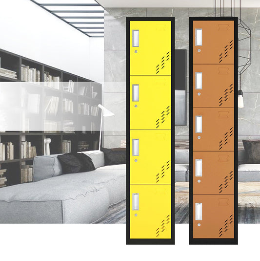 Contemporary Steel Wardrobe Armoire Hinged Wardrobe Cabinet for Home