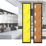 Contemporary Steel Wardrobe Armoire Hinged Wardrobe Cabinet for Home