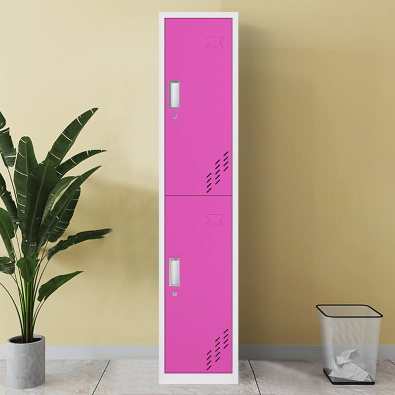 Contemporary Steel Wardrobe Armoire Hinged Wardrobe Cabinet for Home