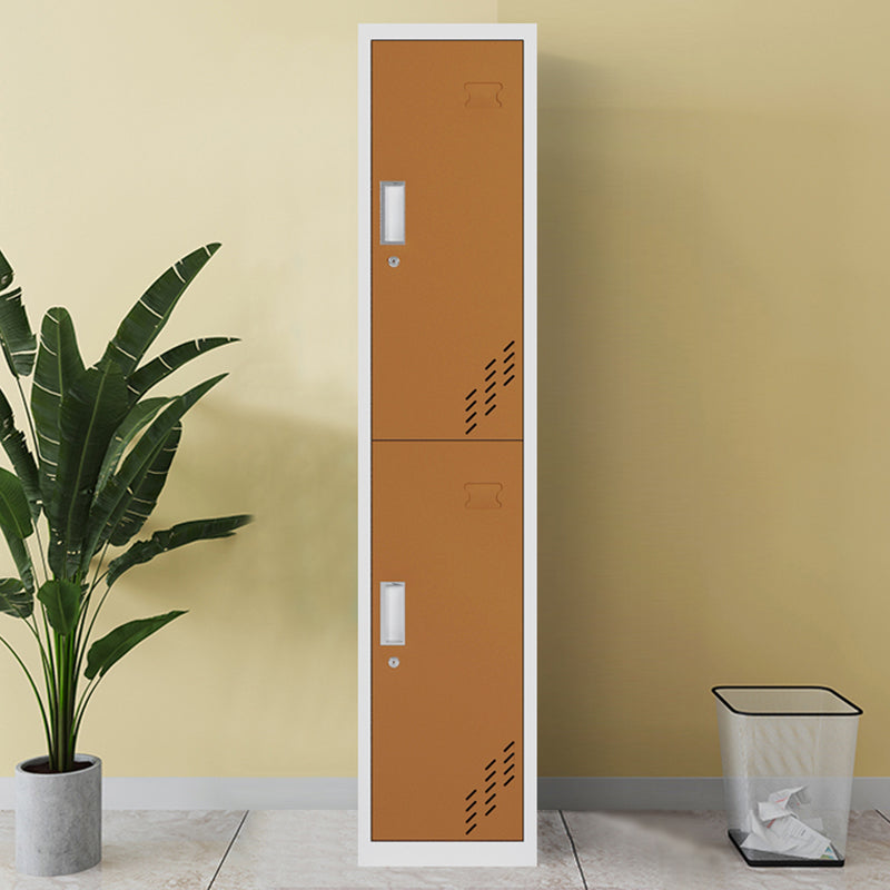 Contemporary Steel Wardrobe Armoire Hinged Wardrobe Cabinet for Home