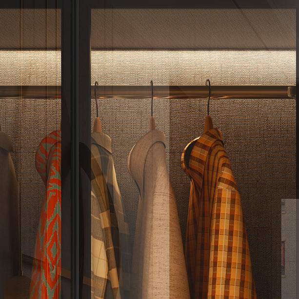 現代的なスタイルのワードローブグレーカラー木製ワードローブクローゼット