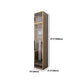 Contemporary Style Wardrobe Natural Colour Wooden Wardrobe Closet