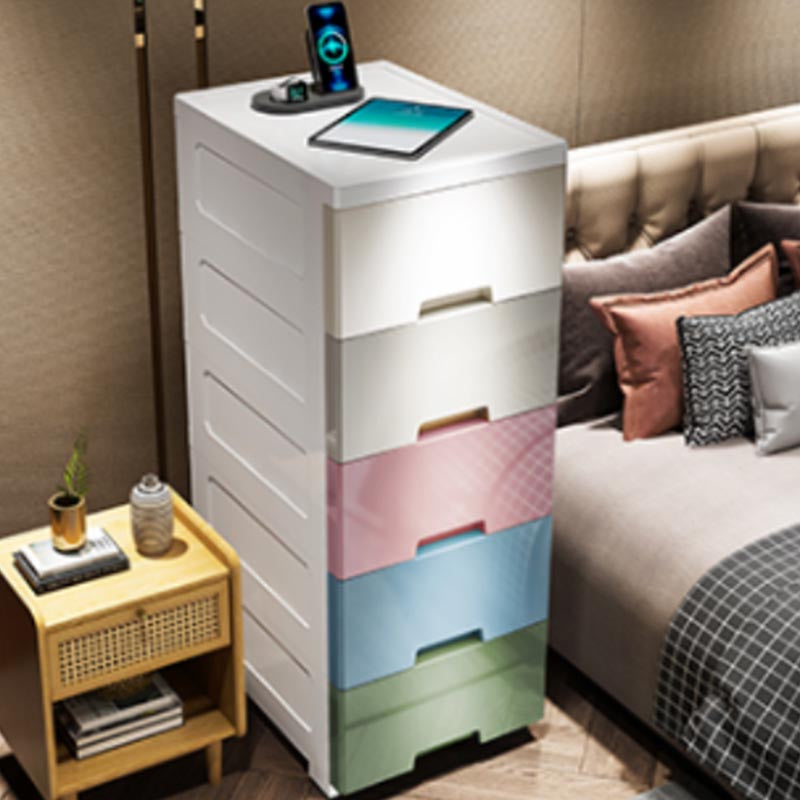 Armadio contemporaneo armadio per armadio in plastica armadio con cassetto