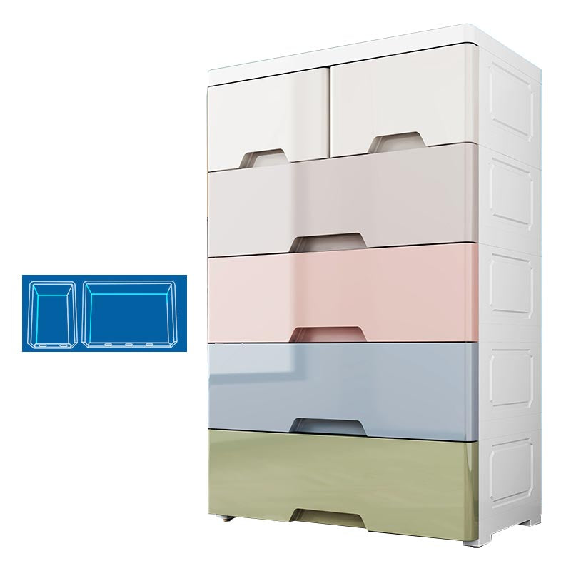 Armadio contemporaneo armadio per armadio in plastica armadio con cassetto