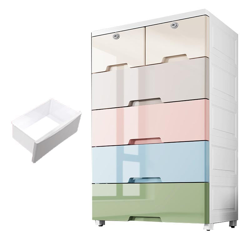 Armadio contemporaneo armadio per armadio in plastica armadio con cassetto