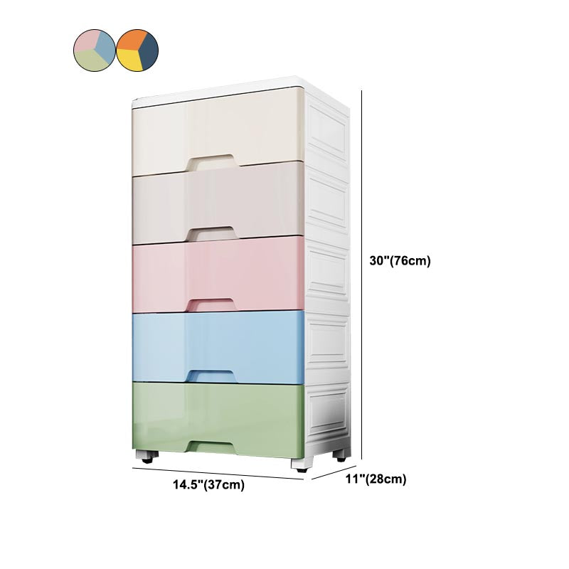 Armadio contemporaneo armadio per armadio in plastica armadio con cassetto