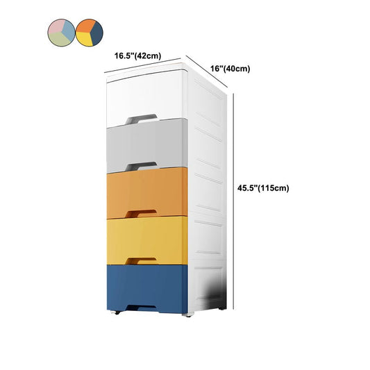 Armadio contemporaneo armadio per armadio in plastica armadio con cassetto