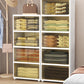 Contemporary Storage Cabinet Plastic Wardrobe Closet for Bedroom Clearhalo 'Armoires & Wardrobes' 'armoires_wardrobes' 'Bedroom Furniture' 'furn' 'furn_armoires_wardrobes' 'Furniture' 5815996