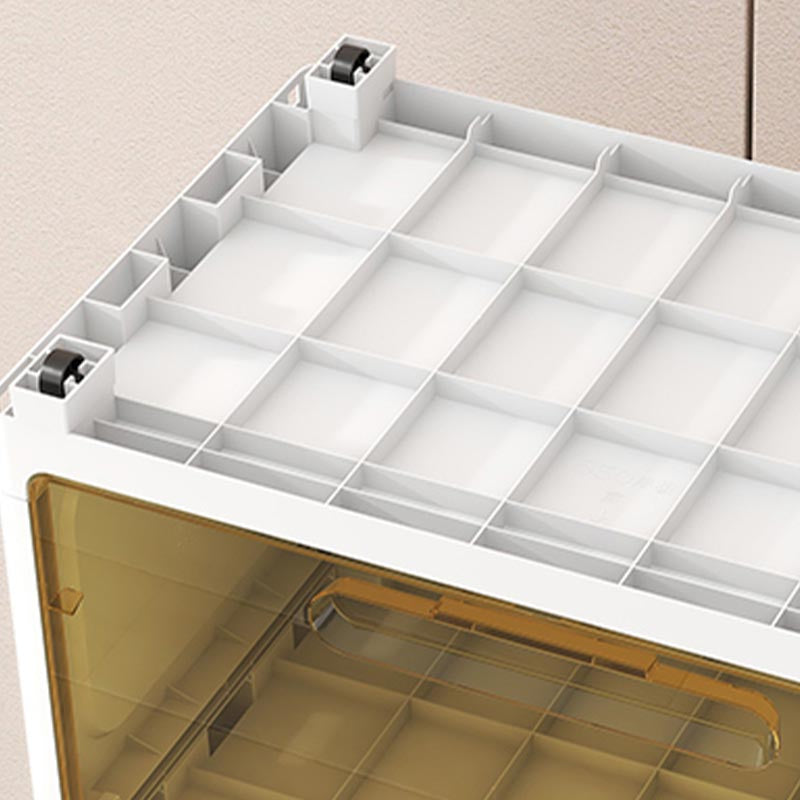 Contemporary Storage Cabinet Plastic Wardrobe Closet for Bedroom Clearhalo 'Armoires & Wardrobes' 'armoires_wardrobes' 'Bedroom Furniture' 'furn' 'furn_armoires_wardrobes' 'Furniture' 5816007