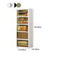 Contemporary Storage Cabinet Plastic Wardrobe Closet for Bedroom Clearhalo 'Armoires & Wardrobes' 'armoires_wardrobes' 'Bedroom Furniture' 'furn' 'furn_armoires_wardrobes' 'Furniture' 5816027