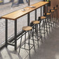 Industrial Metal Bar-stool with Black Base Round Low Back Counter-height Stool for Shop Clearhalo 'Bar Furniture' 'Bar Stools' 'bar_stools' 'furn' 'furn_bar_stools' 'Furniture' 'Kitchen & Dining Furniture' 5816335