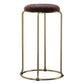 Scandinavian Stackable Armless Bar Stools Round Seat Backless Barstool