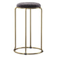 Scandinavian Stackable Armless Bar Stools Round Seat Backless Barstool