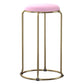 Scandinavian Stackable Armless Bar Stools Round Seat Backless Barstool