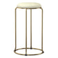 Scandinavian Stackable Armless Bar Stools Round Seat Backless Barstool