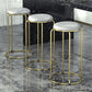 Scandinavian Stackable Armless Bar Stools Round Seat Backless Barstool
