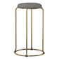 Scandinavian Stackable Armless Bar Stools Round Seat Backless Barstool