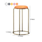 Scandinavian Stackable Armless Bar Stools Round Seat Backless Barstool