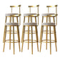 Indoor Scandinavian Counter Chair Round Upholstered Counter Height Stool 6 Piece Set Clearhalo 'Bar Furniture' 'Bar Stools' 'bar_stools' 'furn' 'furn_bar_stools' 'Furniture' 'Kitchen & Dining Furniture' 5816687