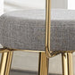 Indoor Scandinavian Counter Chair Round Upholstered Counter Height Stool Clearhalo 'Bar Furniture' 'Bar Stools' 'bar_stools' 'furn' 'furn_bar_stools' 'Furniture' 'Kitchen & Dining Furniture' 5816691