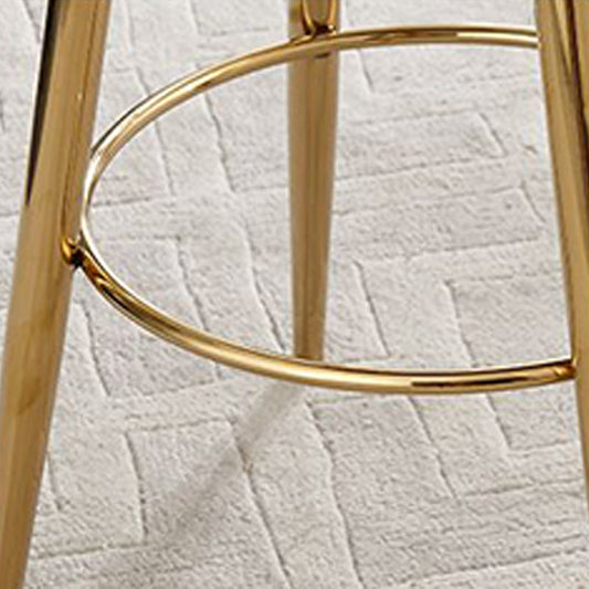 Contatrice scandinava al coperto rotondo girato Sgabello da banco imbottito