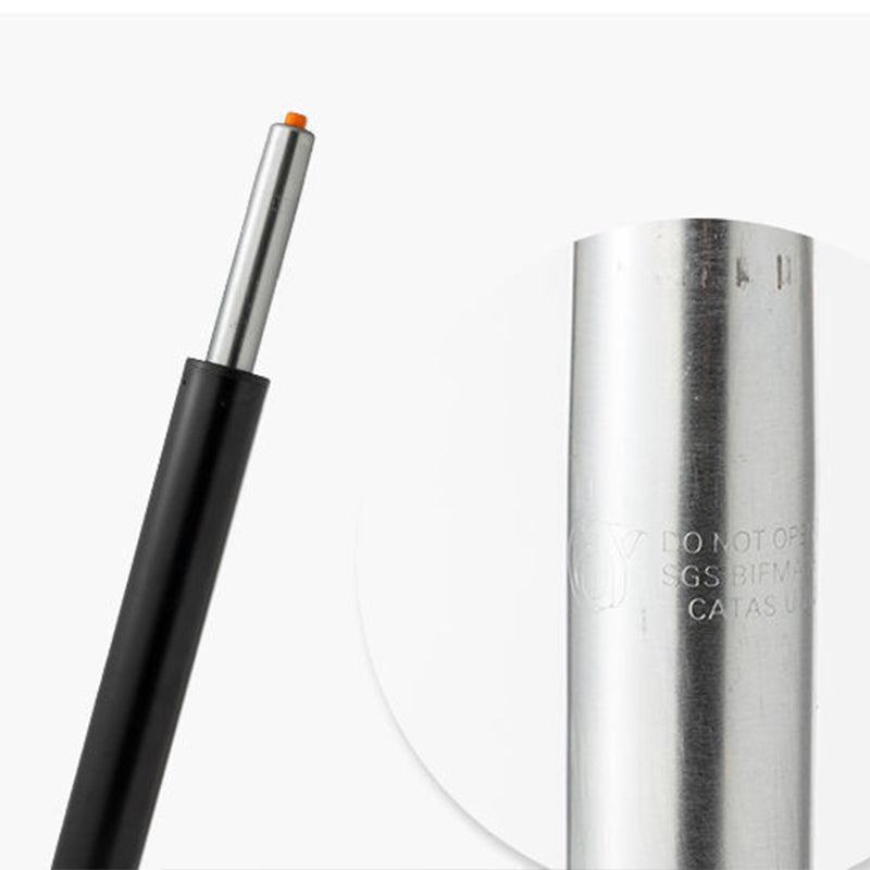 Scandinave Metal Barstool Adjustable Back Back Faux Tox Barstools en finition mate