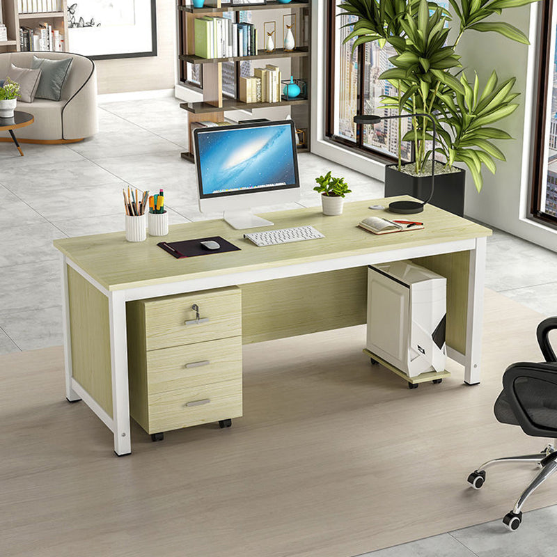 Industrial Office Desk Manufactured Wood Computer Desk for Home and Office Clearhalo 'furn' 'furn_office_desk' 'Furniture' 'Office Desks' 'Office Furniture' 'office_desk' 5818570