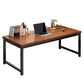 23.5 "W houten kantoor bureau modern schrijfbureau met h-vormige basis