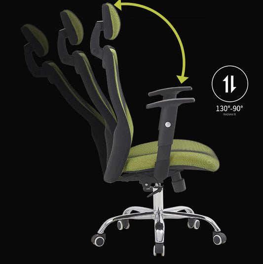 Chaise de bureau contemporaine Mid-back Adjustable Seat Height Office Chair