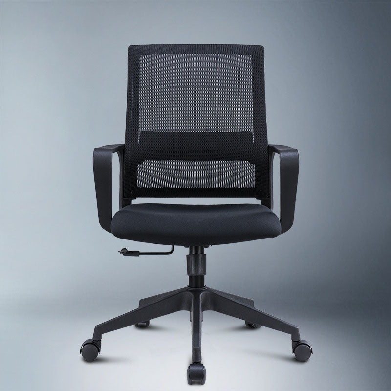 Workspace Office Chair Seat and Mesh in Black Slide Desk Chair Clearhalo 'furn' 'furn_office_chair' 'Furniture' 'Office Chairs' 'Office Furniture' 'office_chair' 5819113