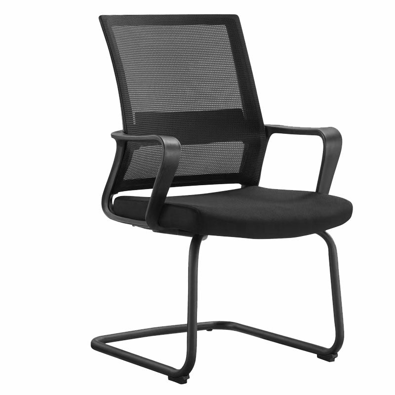 Workspace Office Chair Seat and Mesh in Black Slide Desk Chair 1 Piece Casters Not Included Clearhalo 'furn' 'furn_office_chair' 'Furniture' 'Office Chairs' 'Office Furniture' 'office_chair' 5819119