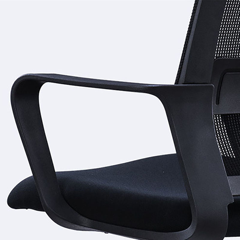 Workspace Office Chair Seat and Mesh in Black Slide Desk Chair Clearhalo 'furn' 'furn_office_chair' 'Furniture' 'Office Chairs' 'Office Furniture' 'office_chair' 5819127